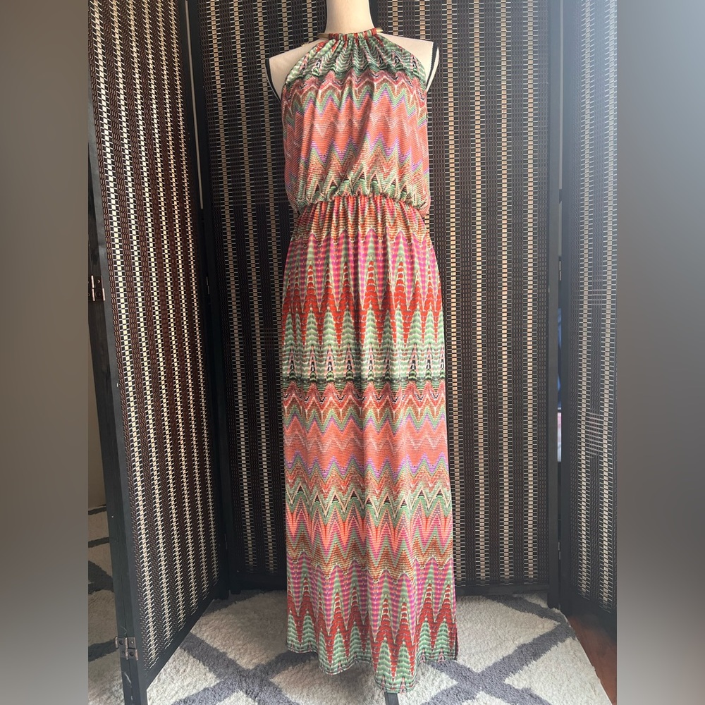 MSK Maxi Dress. Size Large Petite